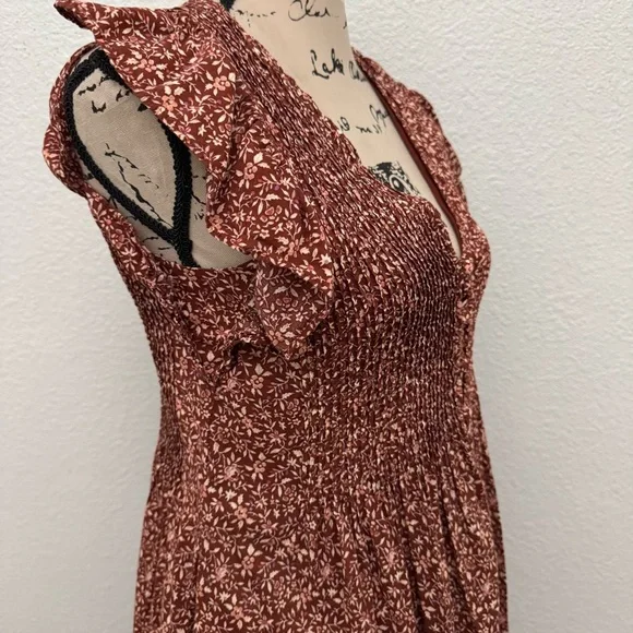 Madewell Pintuck Mini Dress in Florentine Floral Size XS - Picture 13 of 16